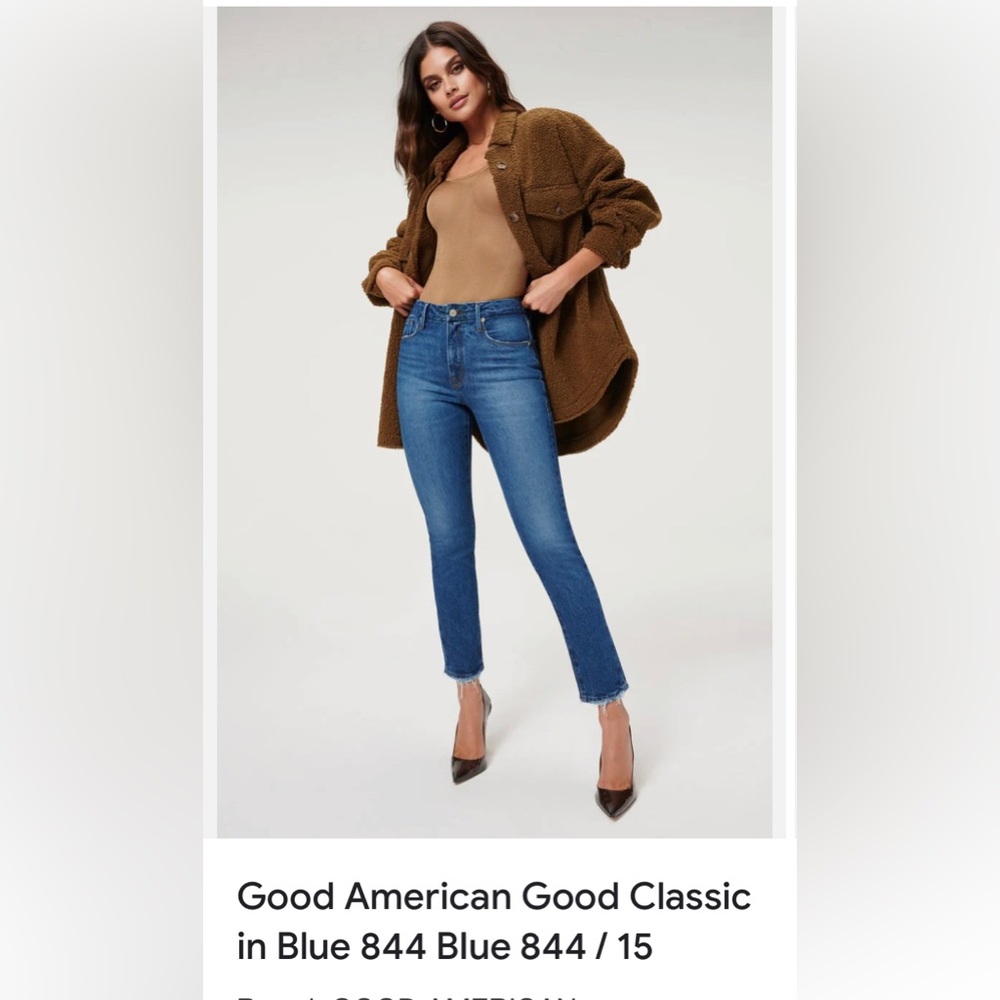 Good American Good Classic Jeans ✨ Size 14/32